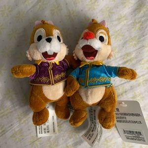 Mini Chip and Dale Plushes from Shanghai Disneyland